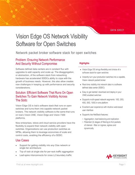 Installing Network Visibility Software Desktop .